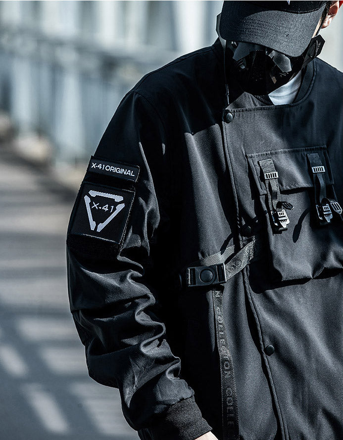 DuskJ6 Scar Slash Bomber Jacket