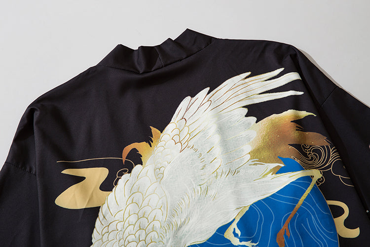 YC6312 Crane Hunter Kimono