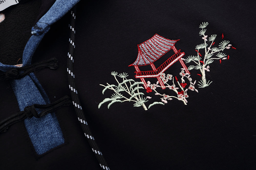 YE731 Fellowship Embroidery Hoodie