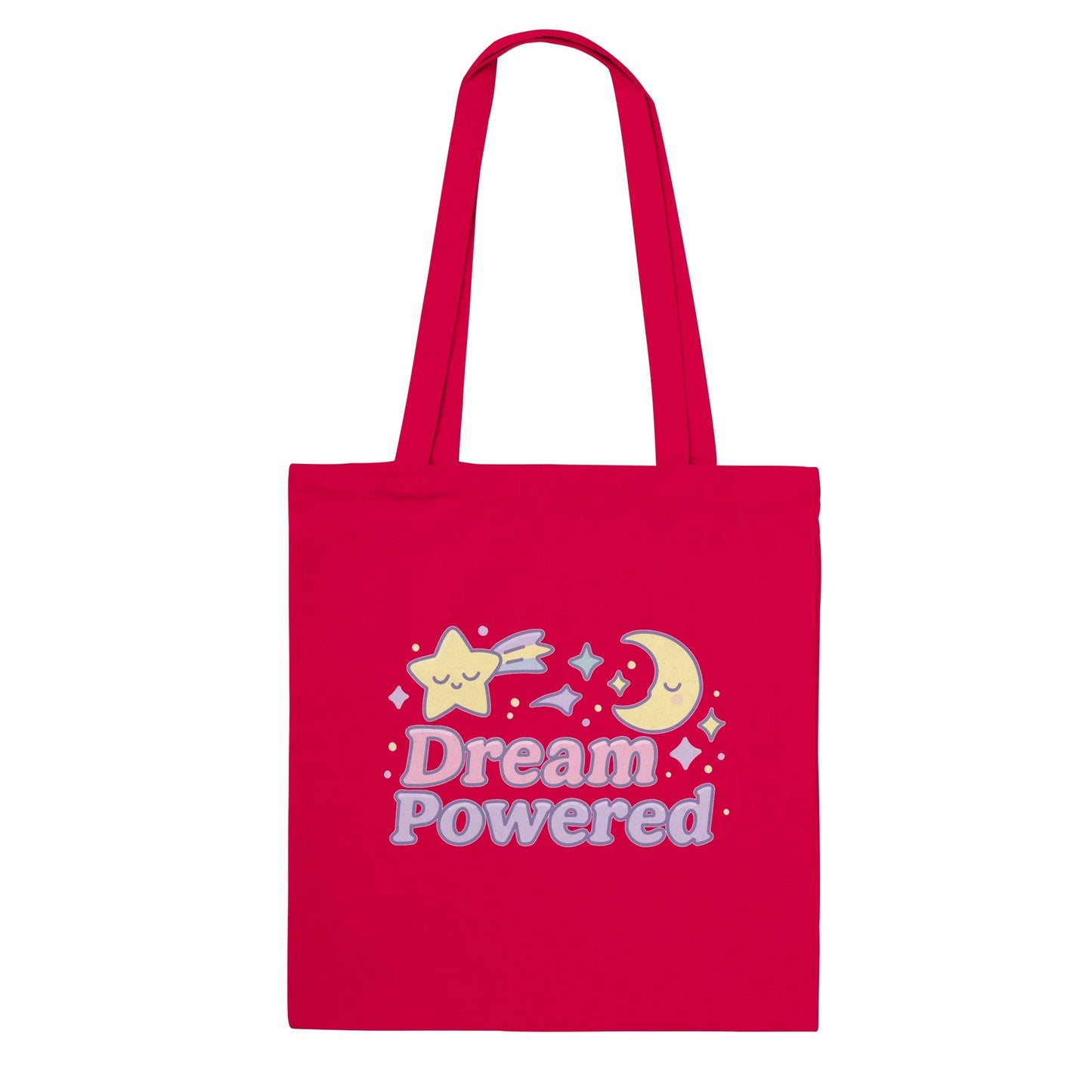 Kawaii "Dream Powered" Slumber Party Tote Bag