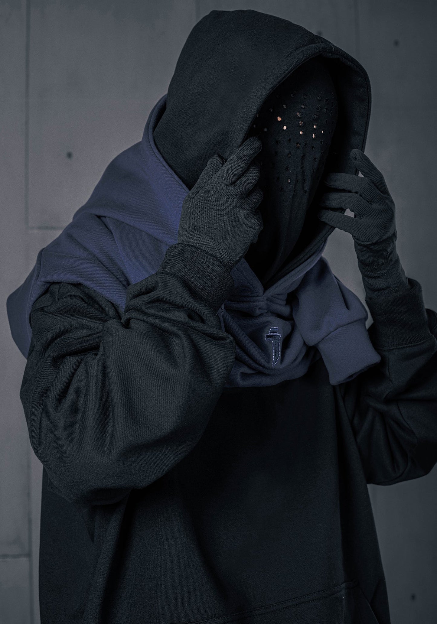 HiH30 Double Double I-Tech Hoodie