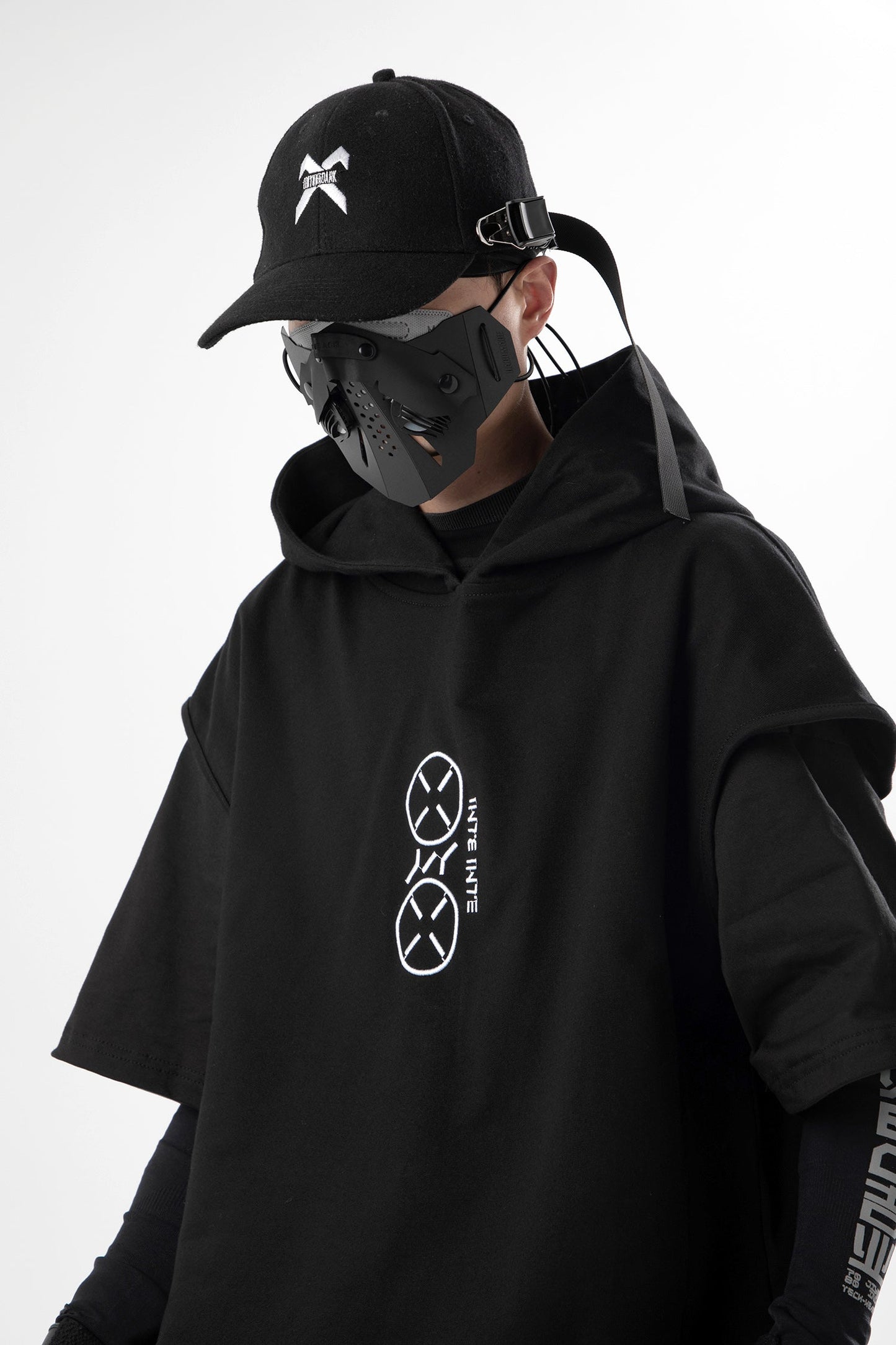 JX "All Business" Short Sleeves Hoodie