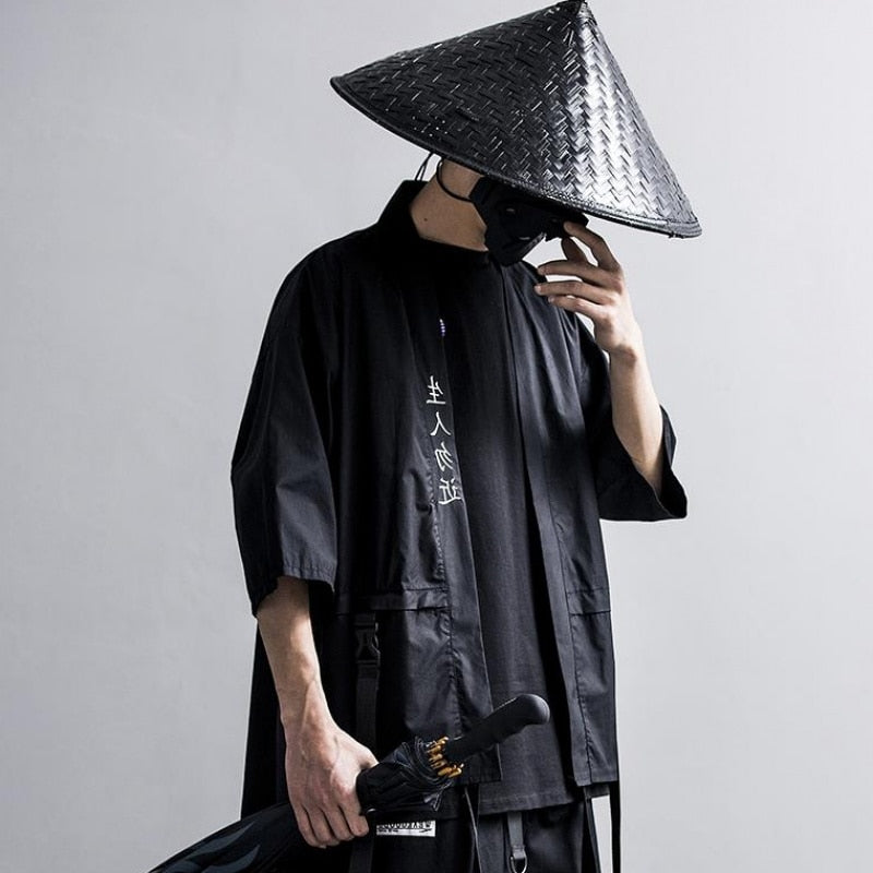 WSY5002 Samurai Kimono Shirt