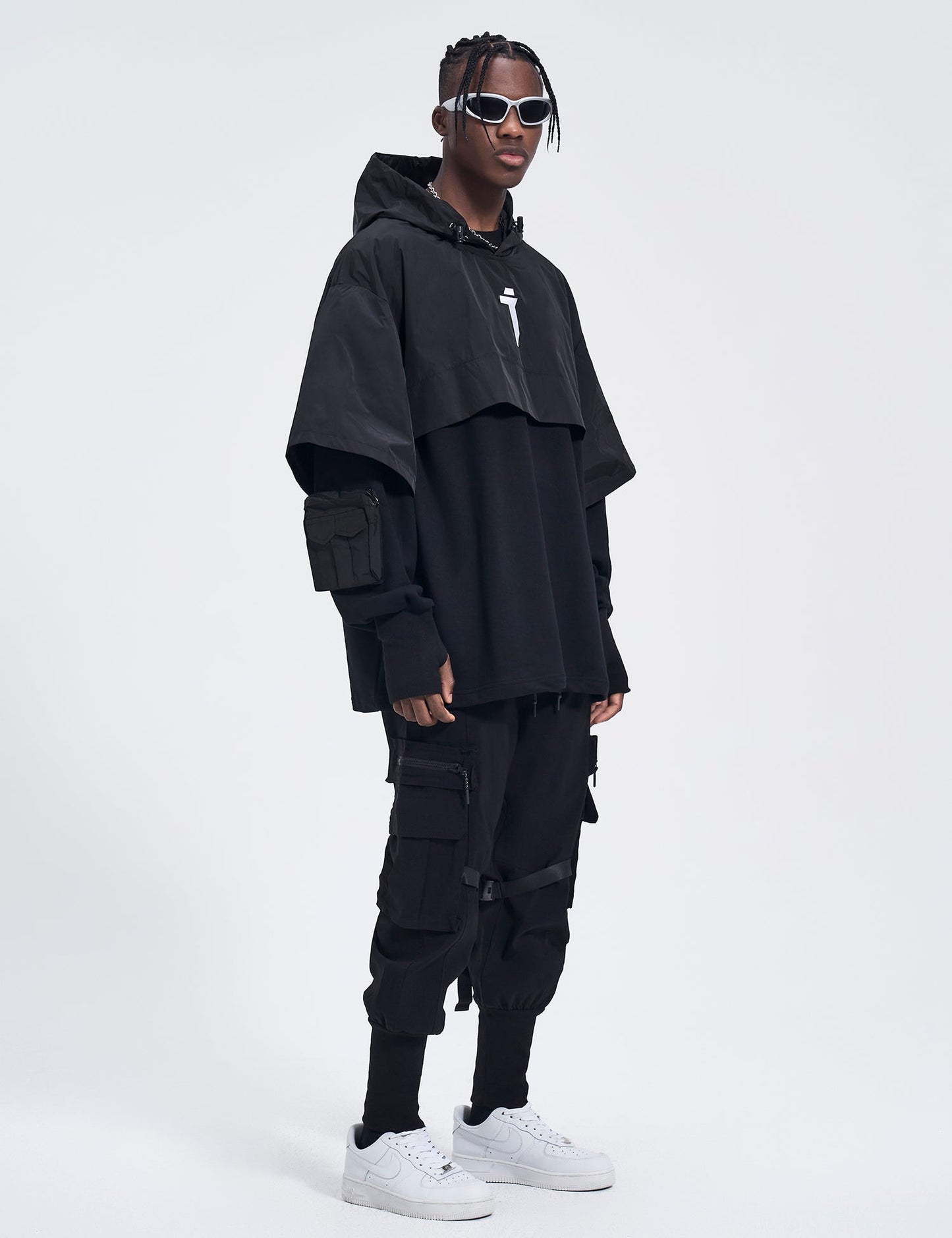 HiH18 I-Tech Layered Hoodie