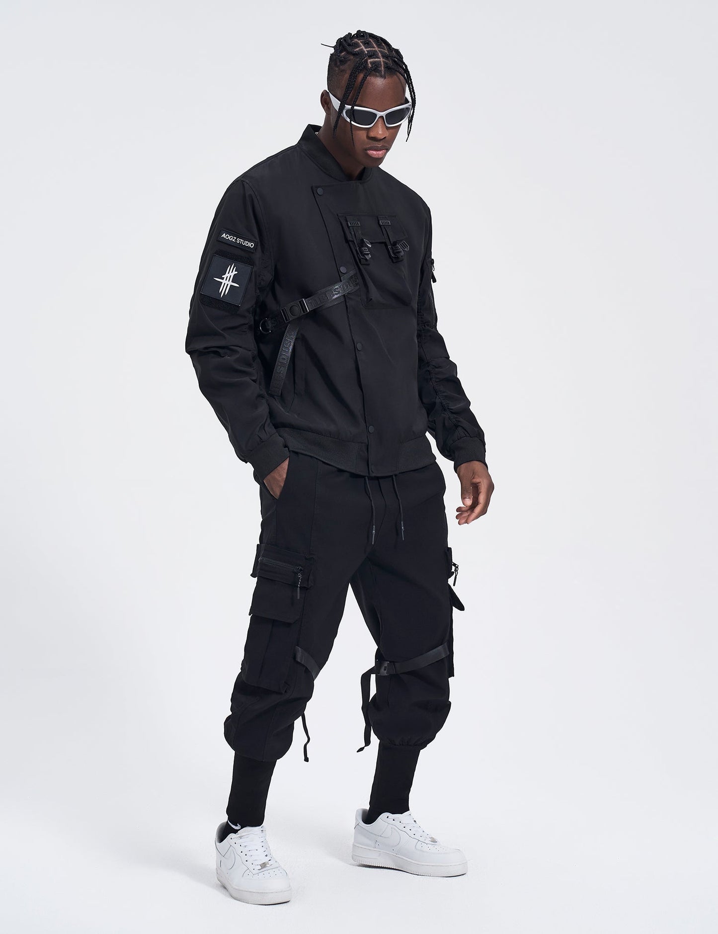 DuskJ6 Scar Slash Bomber Jacket