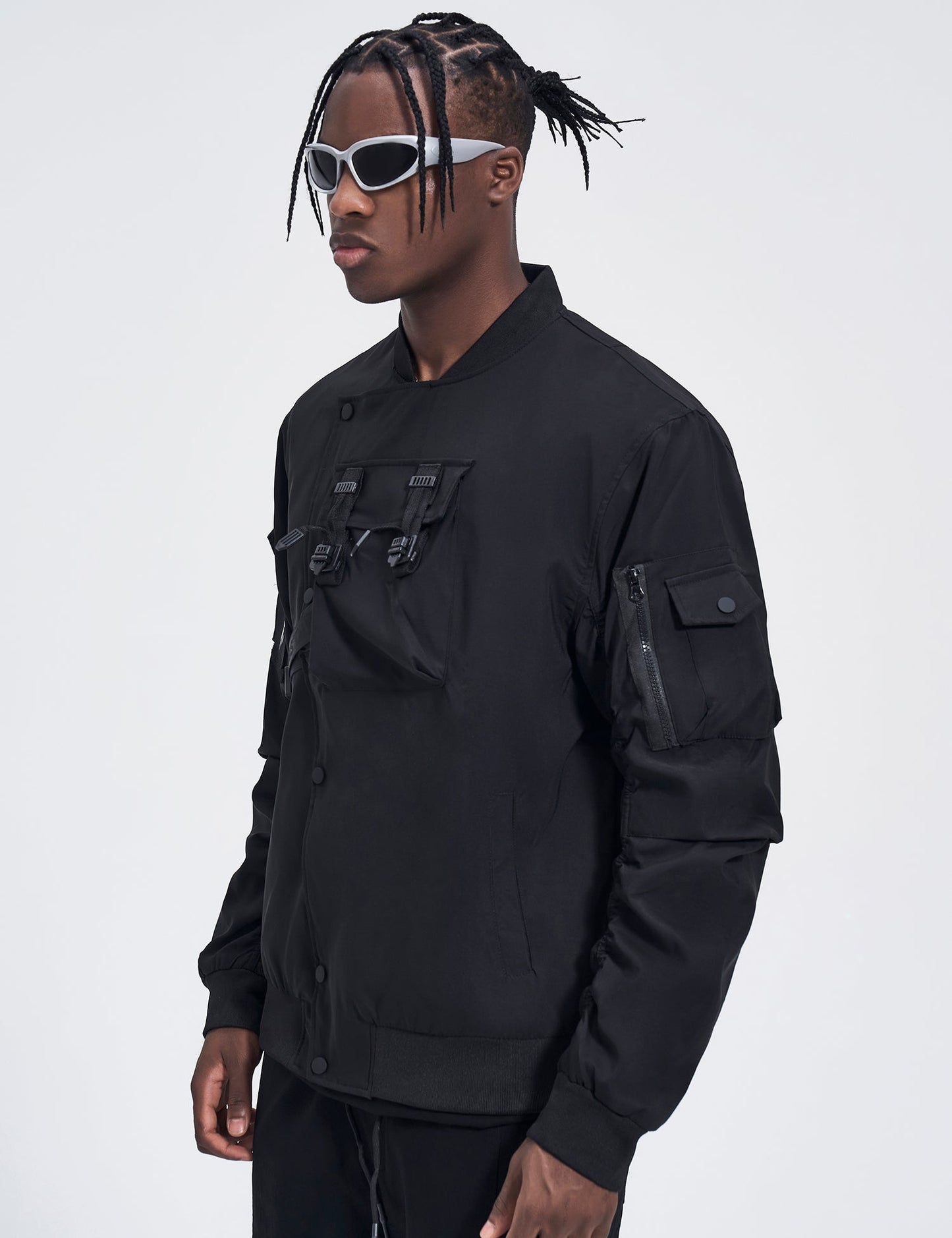 DuskJ6 Scar Slash Bomber Jacket