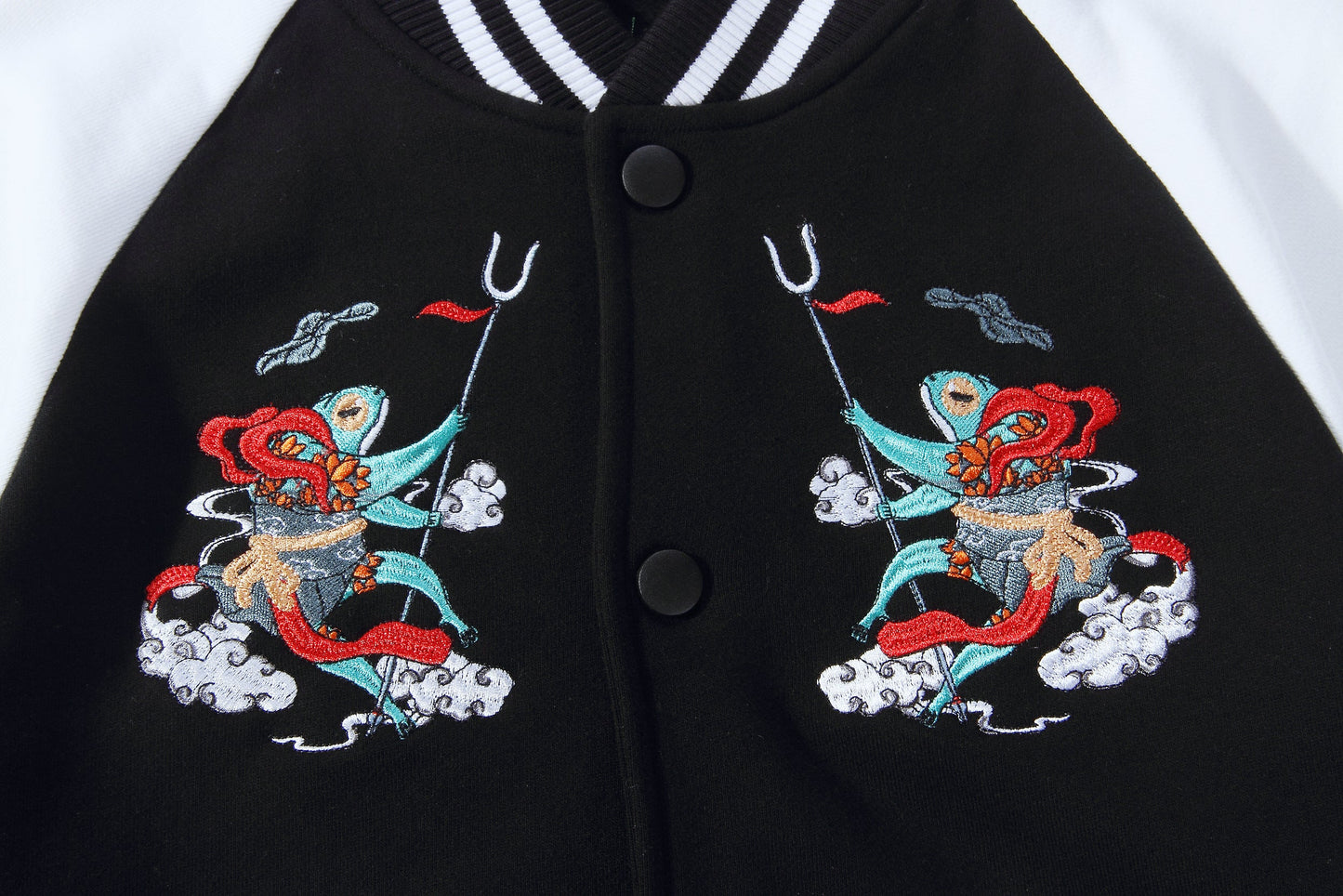 KH3002 Frog Embroidery Jacket