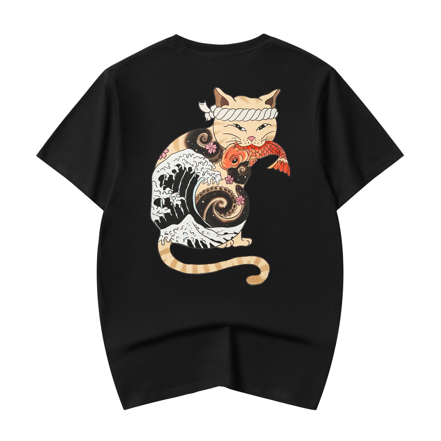 T-shirt YeT015 Cat Koi