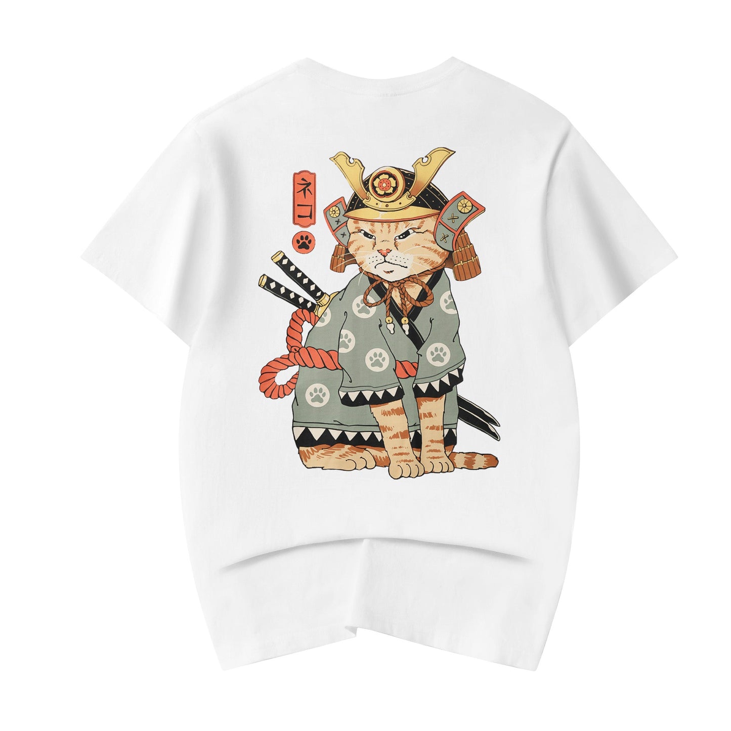 T-shirt kimono chat YeT016