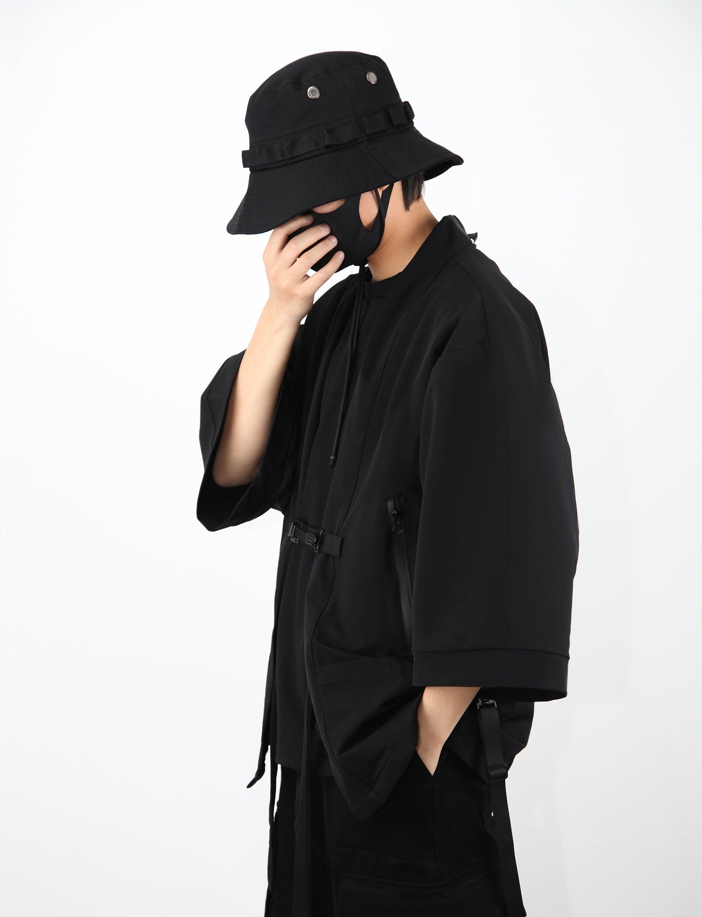 YET1 Shadow Samurai Kimono