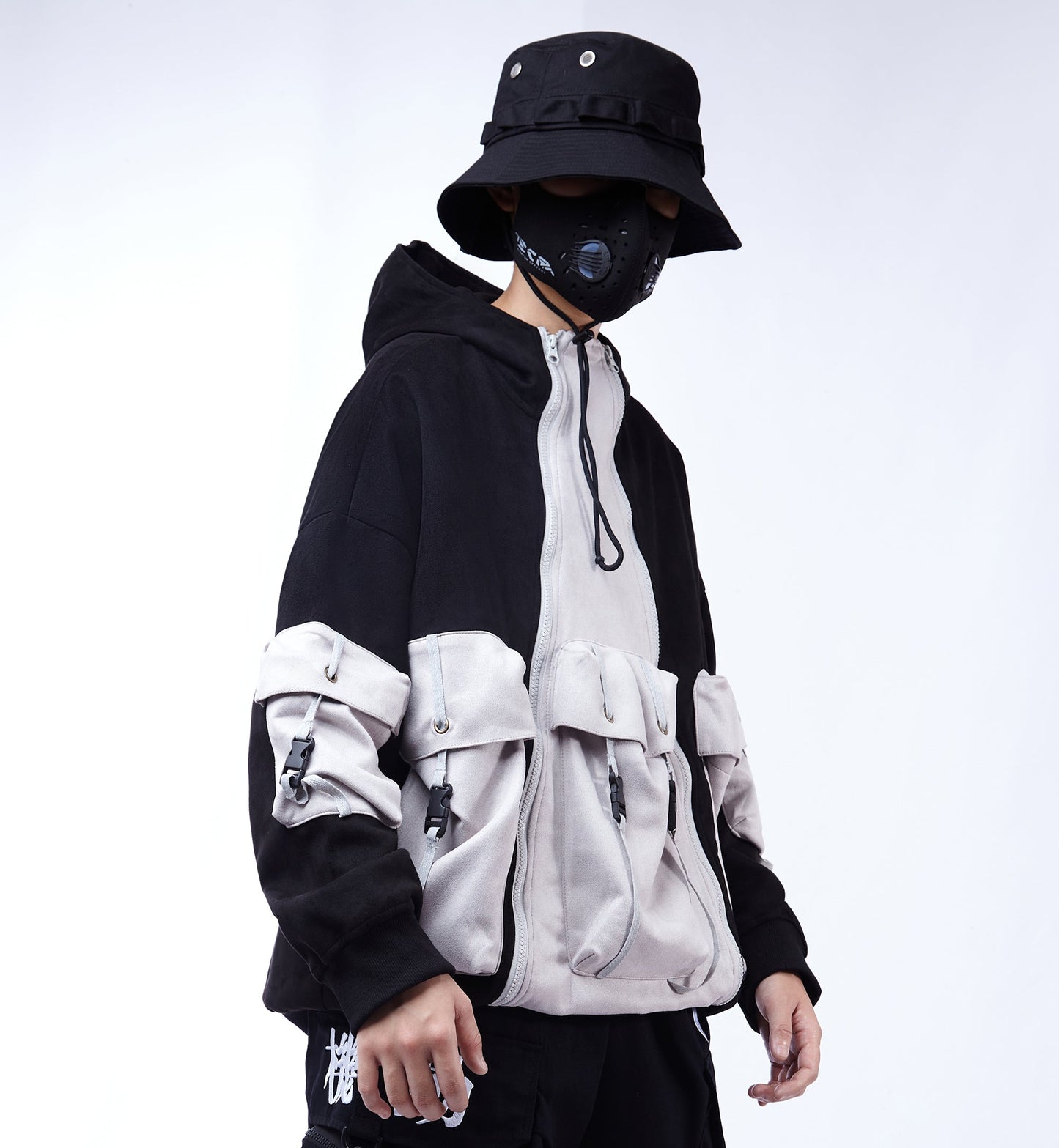 YEH1 Patchwork Functional Hoodie