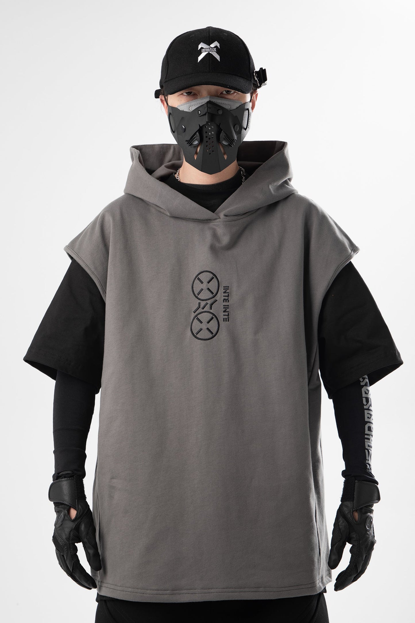 JX "All Business" Short Sleeves Hoodie