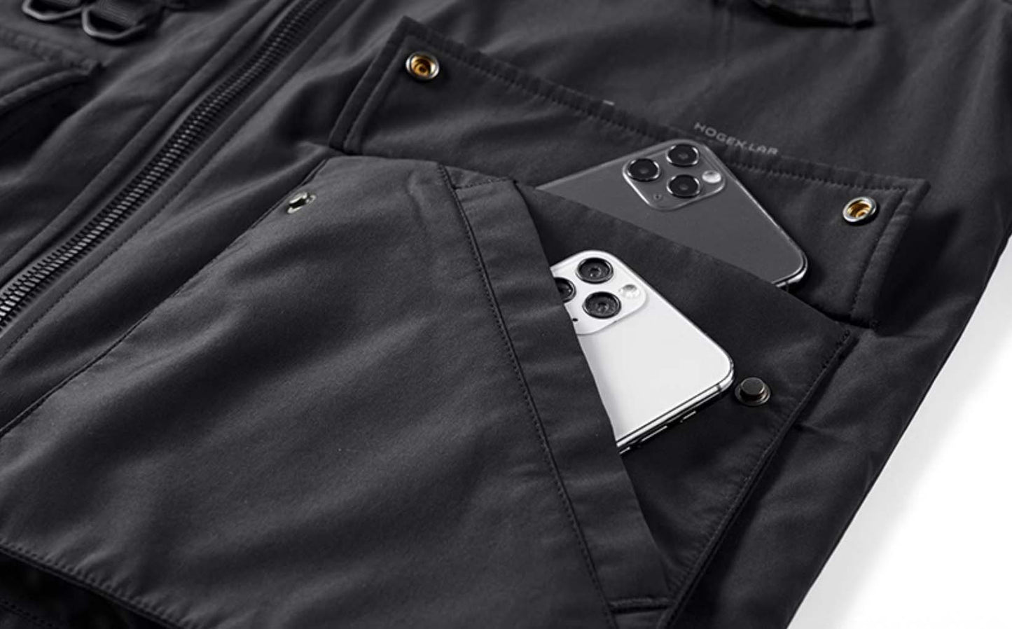 IBJ333 Tactical Matte Black Jacket