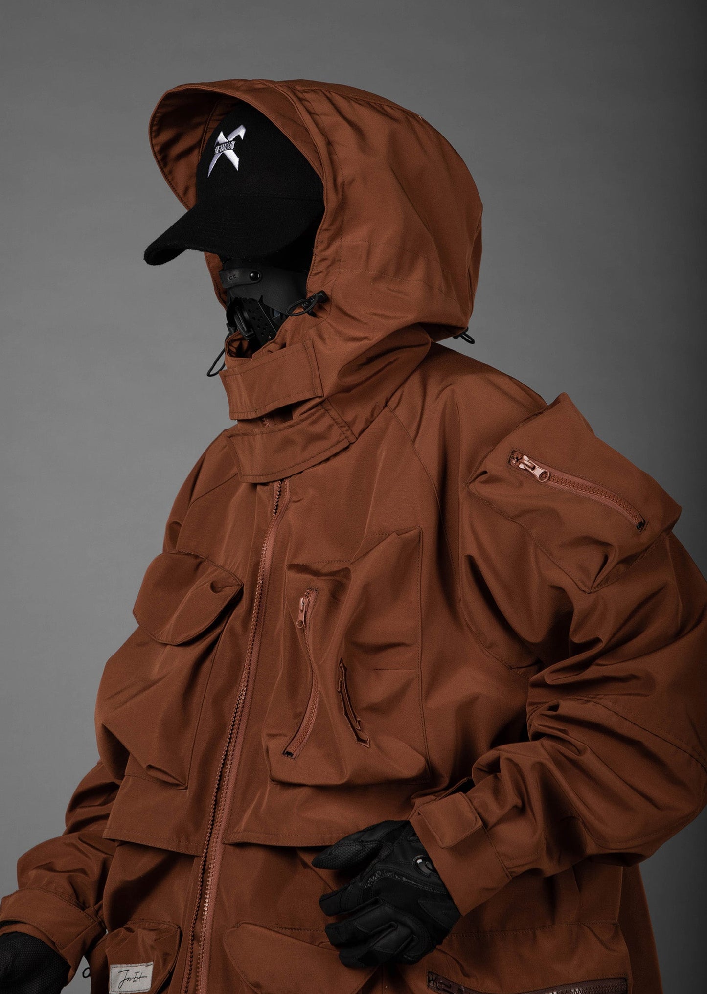 HiJ25 Brown Storage X Tech Jacket