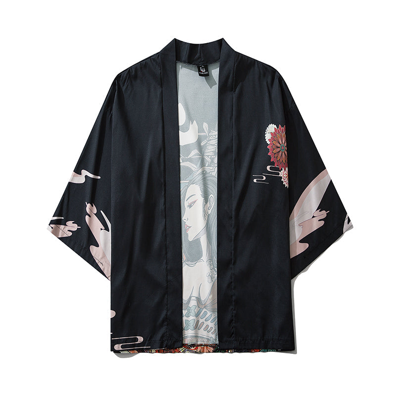 YC6034 Lady Swordart Kimono