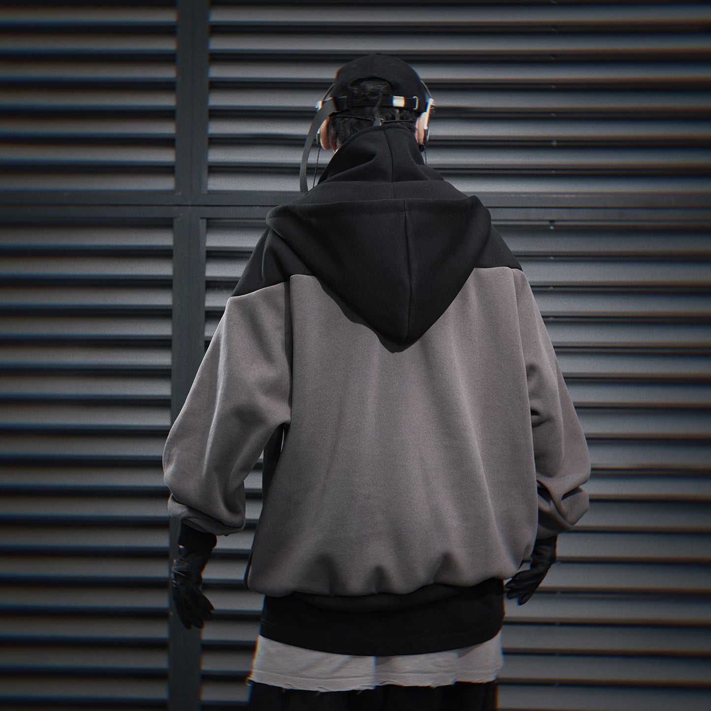 HiH51 Black Urban Hoodie