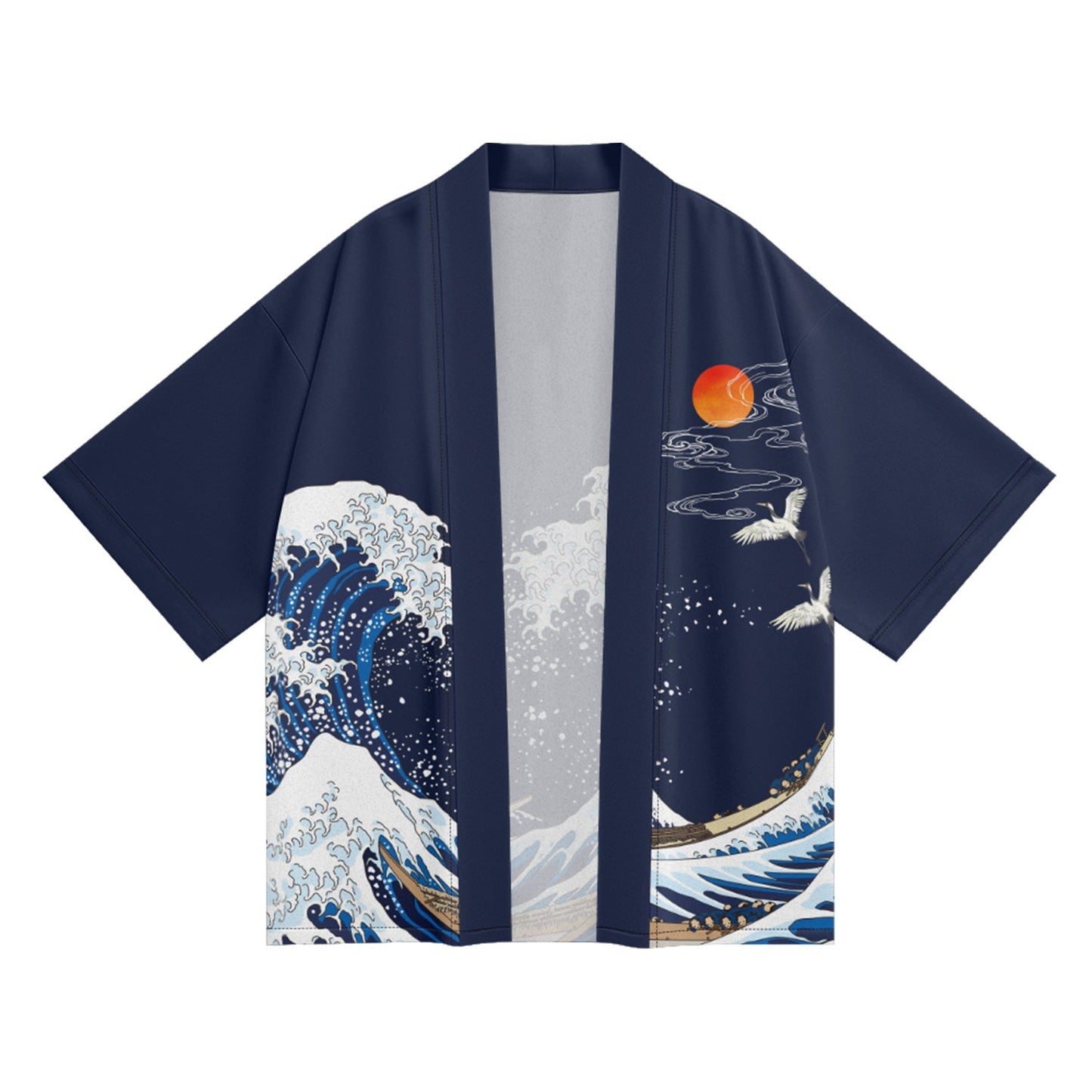 K03 Jumping Koi Kimono