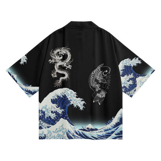 K18 Dragon Nature Kimono