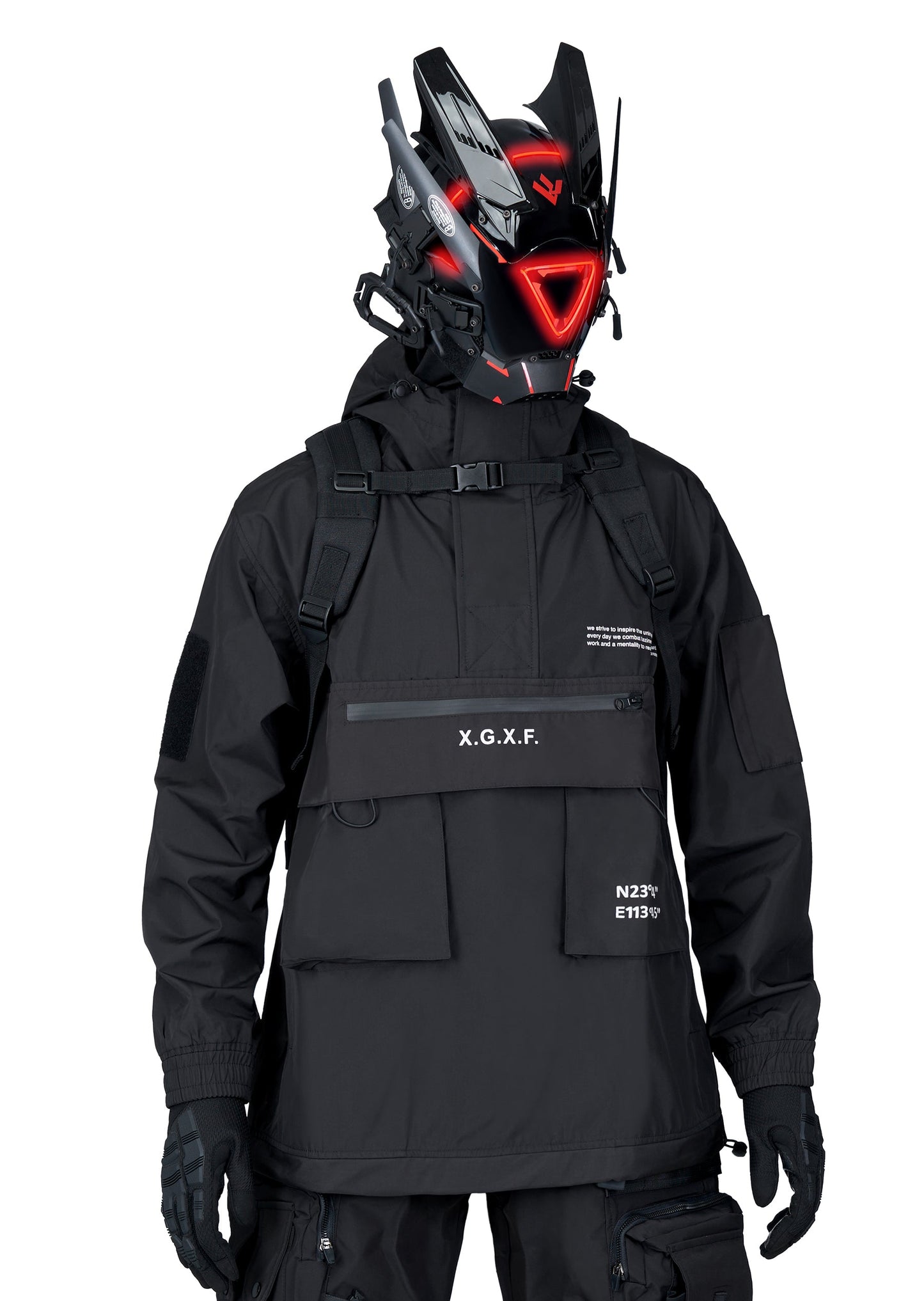 LB9053 Techwear Combat Jacket