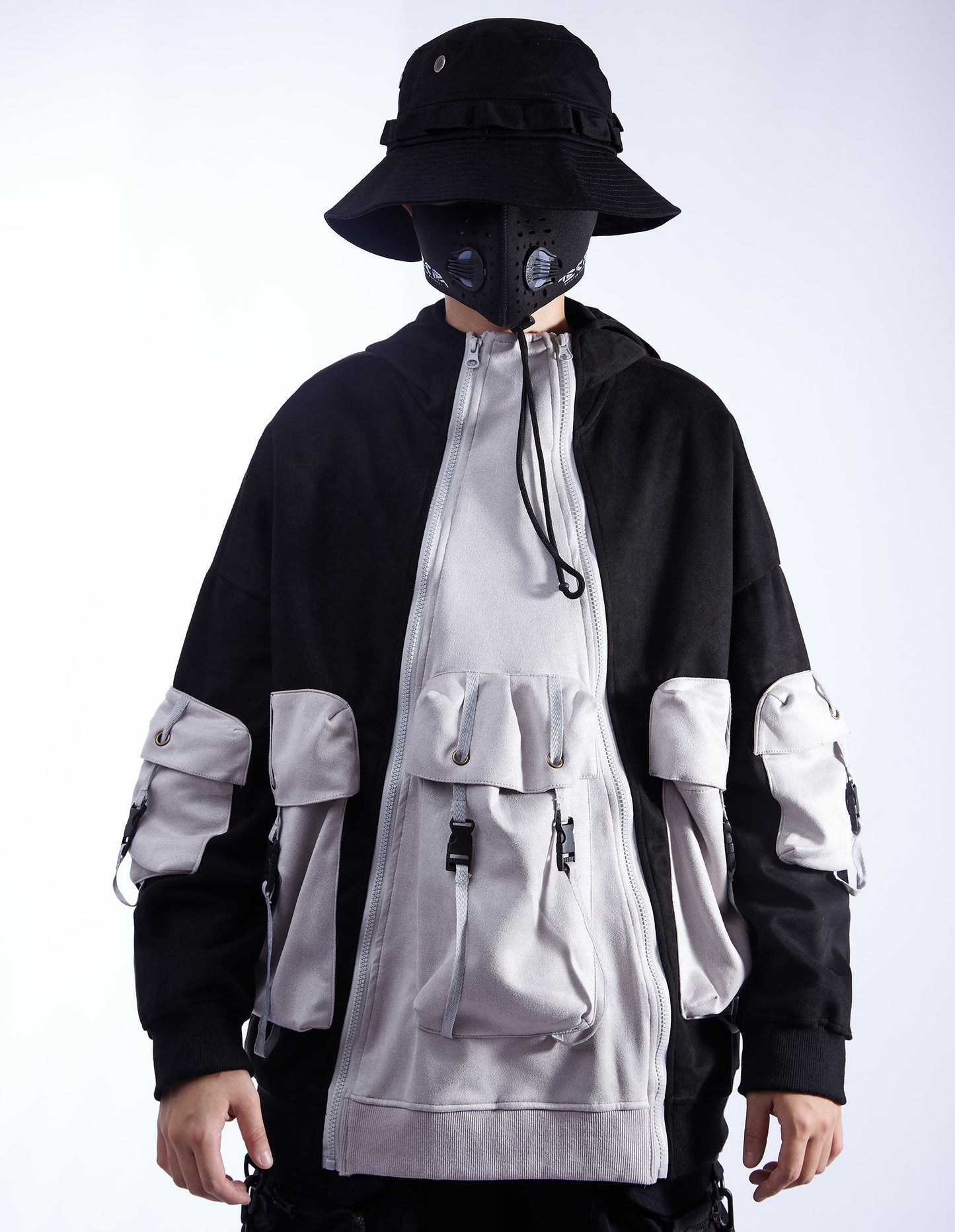 YEH1 Patchwork Functional Hoodie