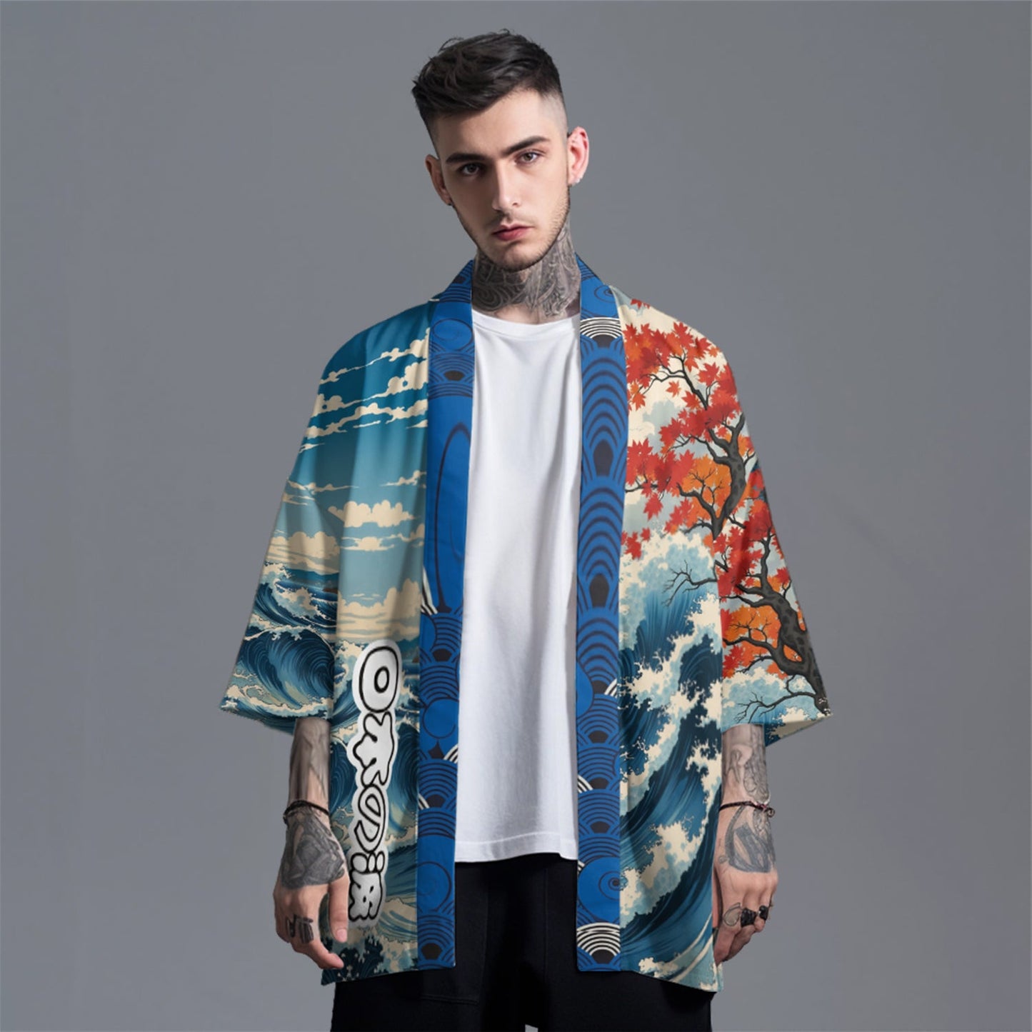 K22 Blue Oceans Kimono