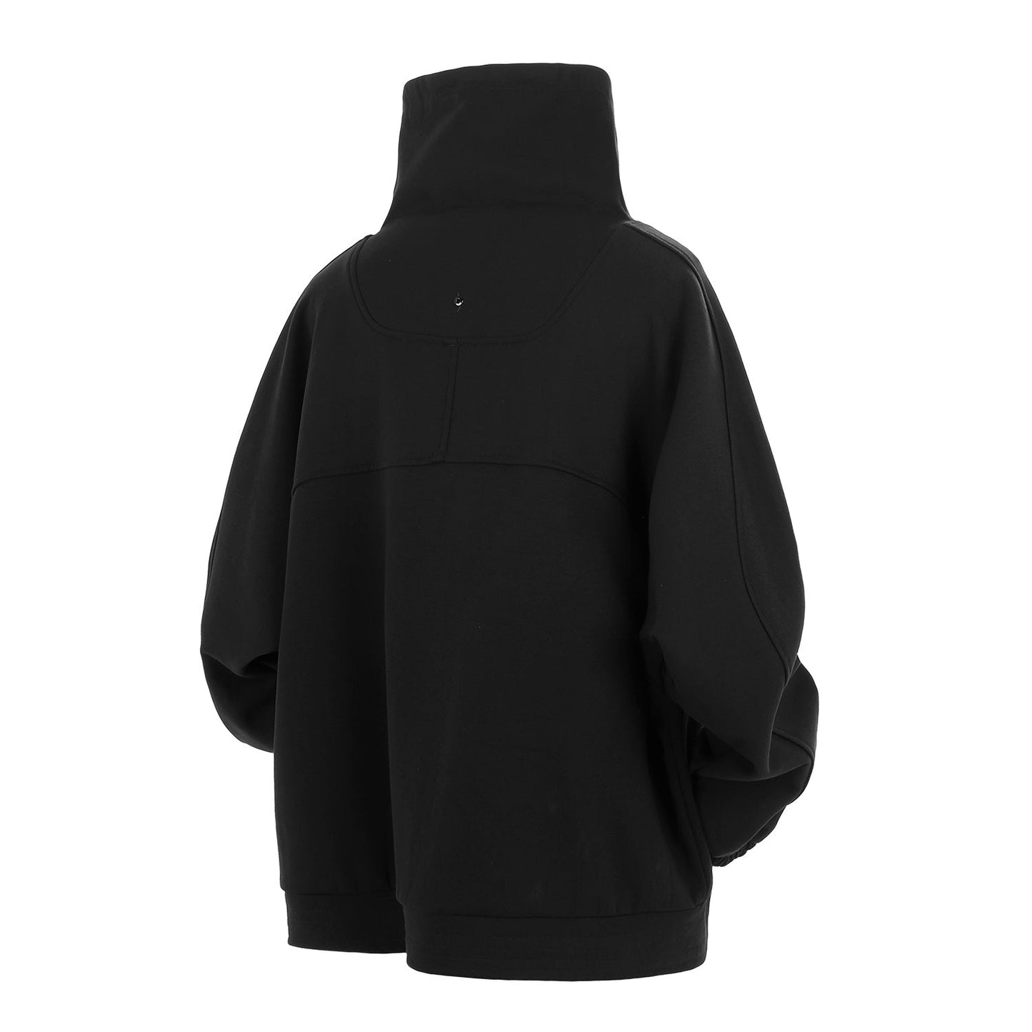 HiH49 Precision High Neck Black Sweater