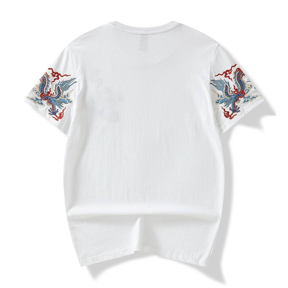 KH691 Raging Dragons Embroidery Tee