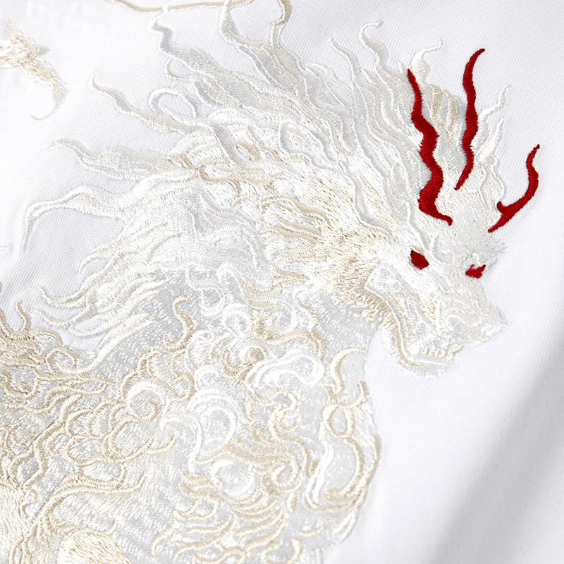 KH868 Gallant Lion Embroidery Tee