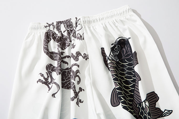 YC134 Great Waves Lightweight Pants