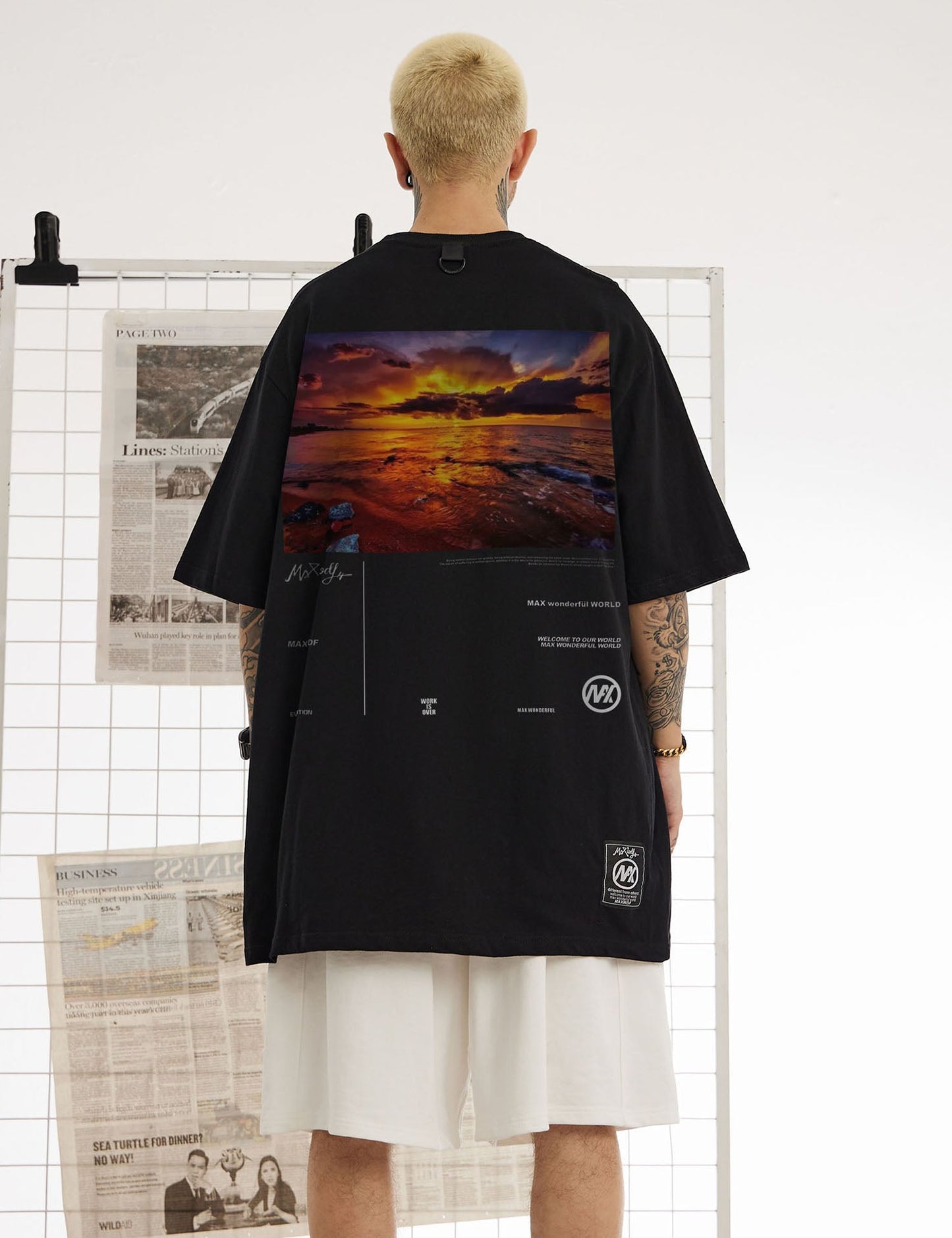 Sunset Beach Tee