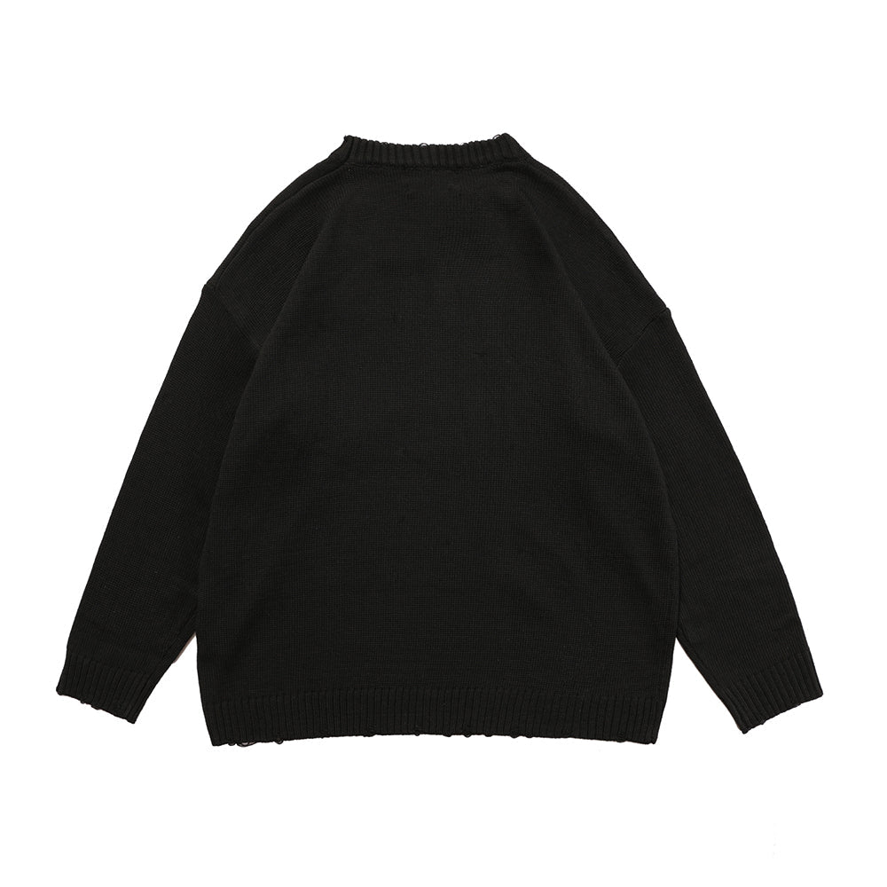 Extreme Dark Demon Knit Sweater
