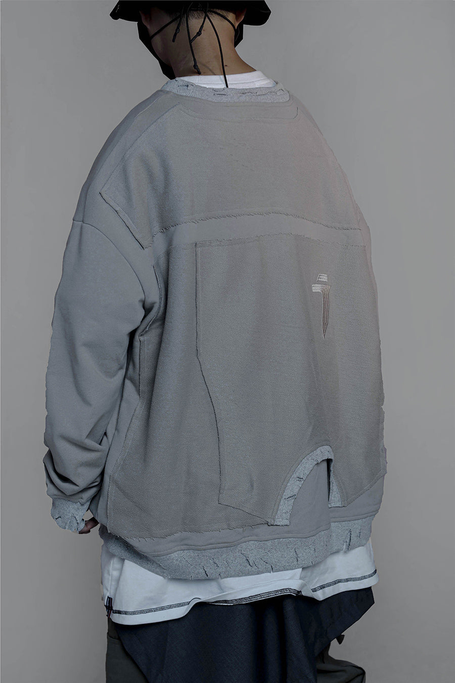 HiH14 Industrial Ripped Crewneck