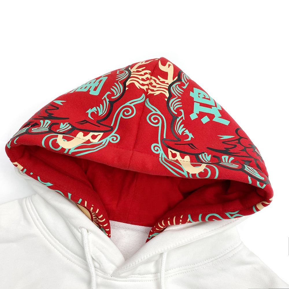 Double Red Dragon Hoodie