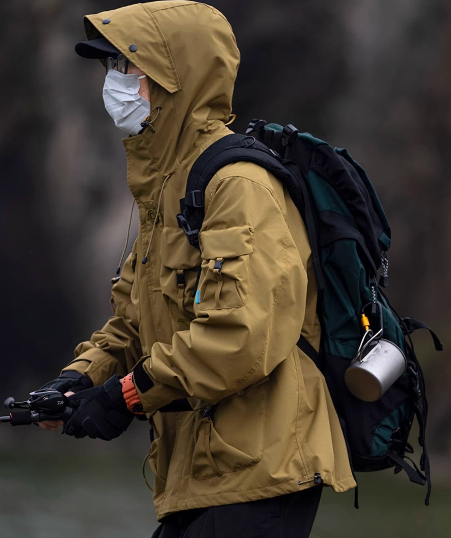 APEJ8 Khaki Tactical Wilderness Jacket
