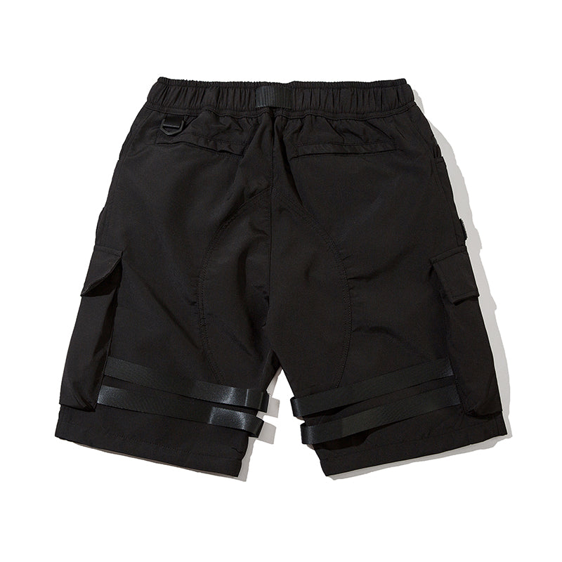 IBS429 Paratrooper Matte Black Shorts