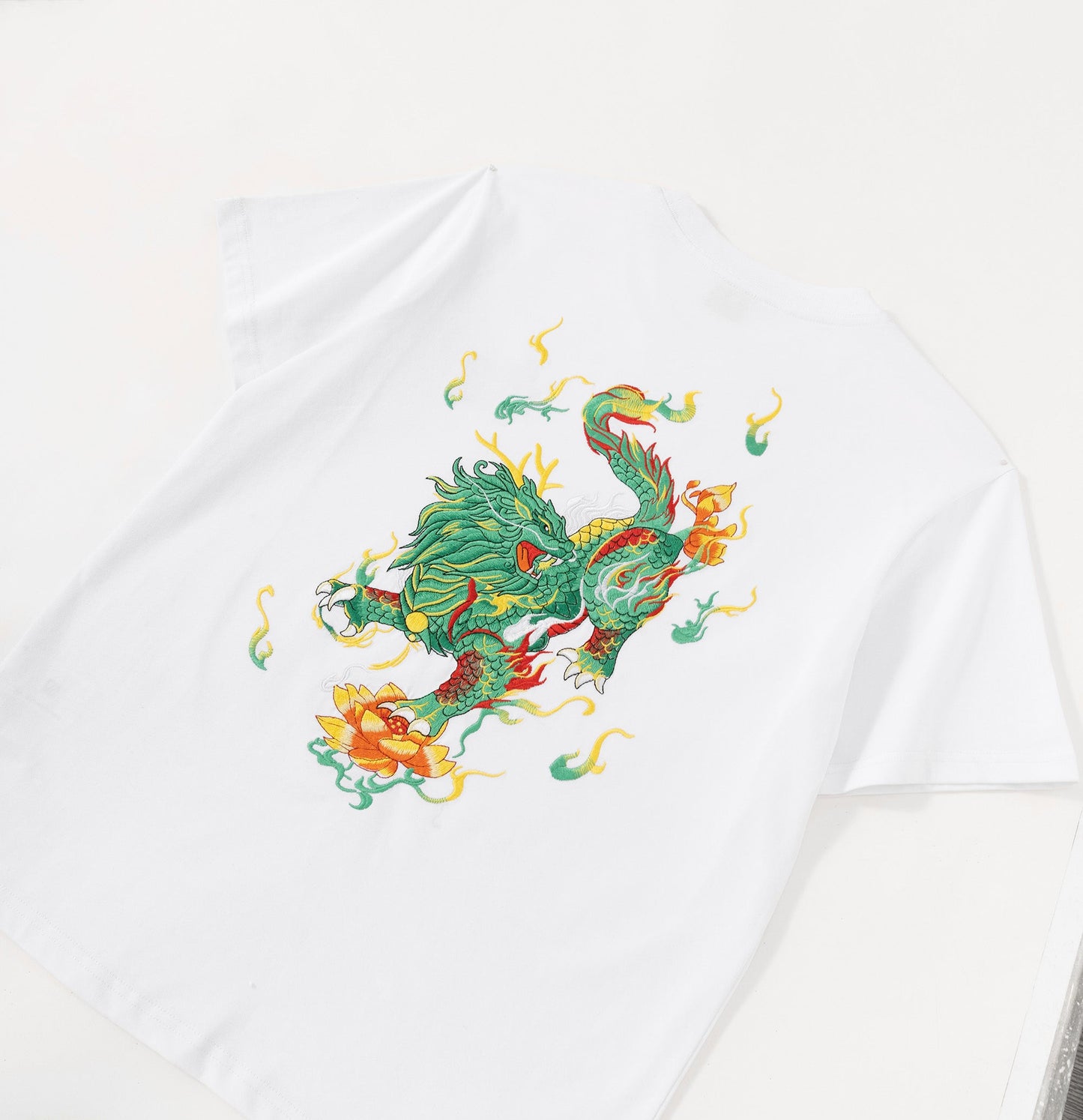 KH759 Emerald Kirin Embroidery Tee