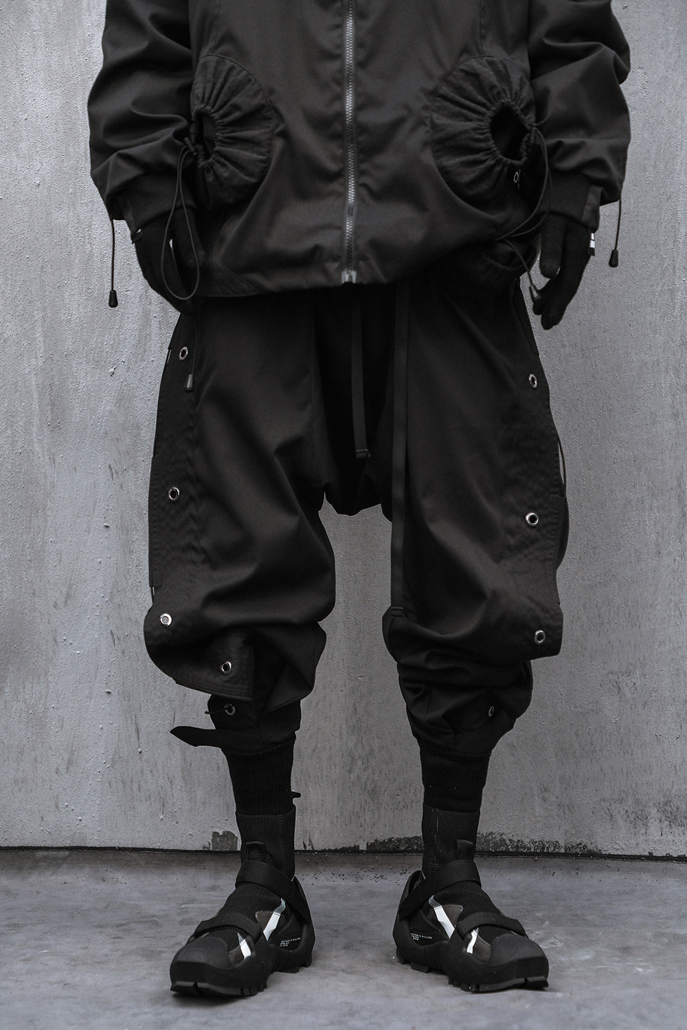 HiP22 Black Industrial Climber Pants