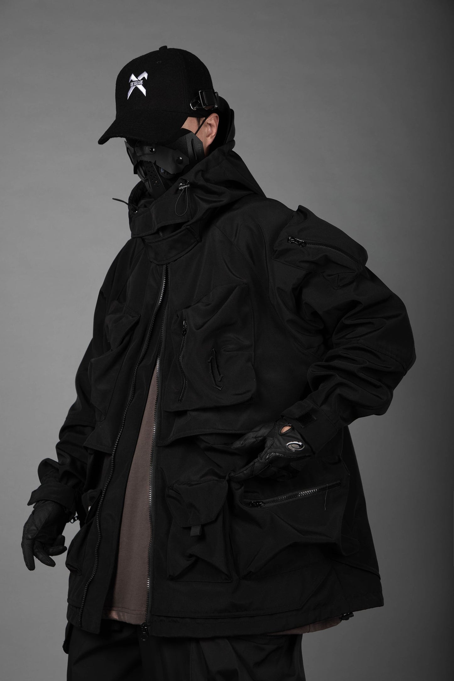 HiJ25 Black Storage X Tech Jacket