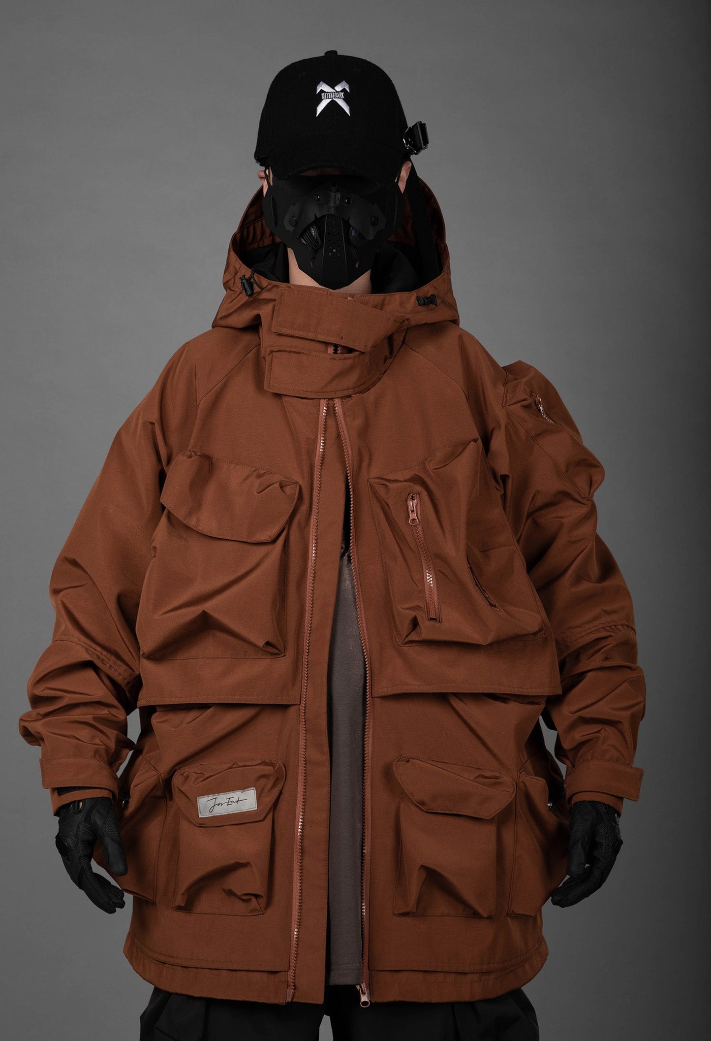 HiJ25 Brown Storage X Tech Jacket