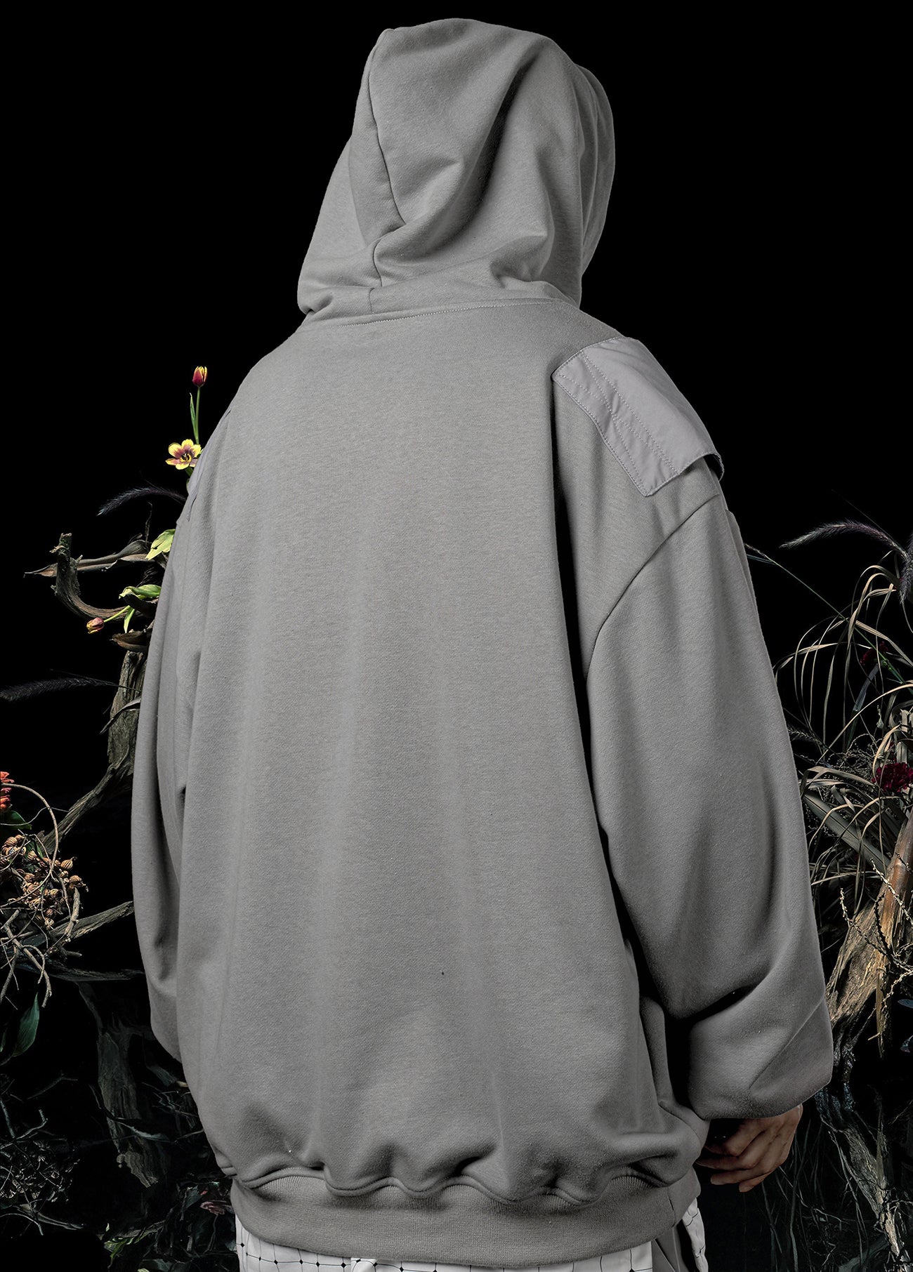 HiH29 Shadow Mixed Hoodie