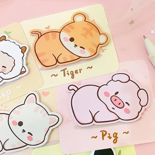 Bloc-notes adorables avec des animaux