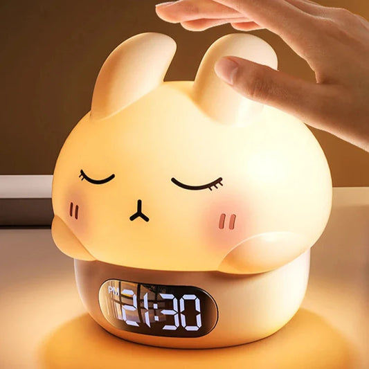 Réveil veilleuse lapin