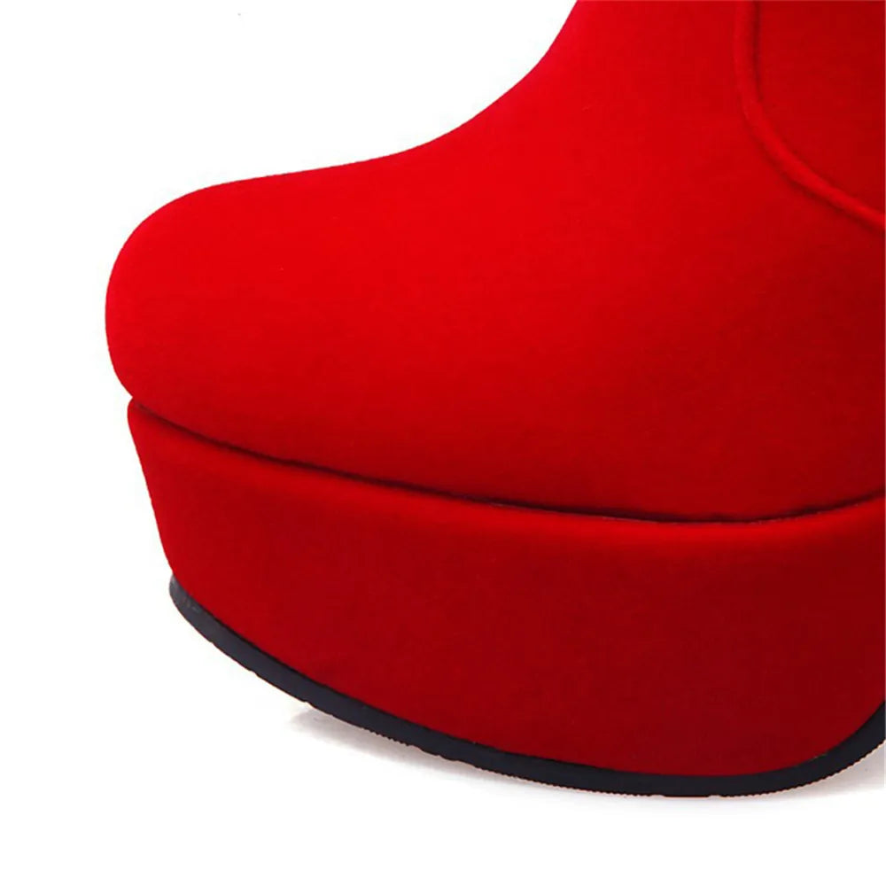 Bottines Mme Père Noël