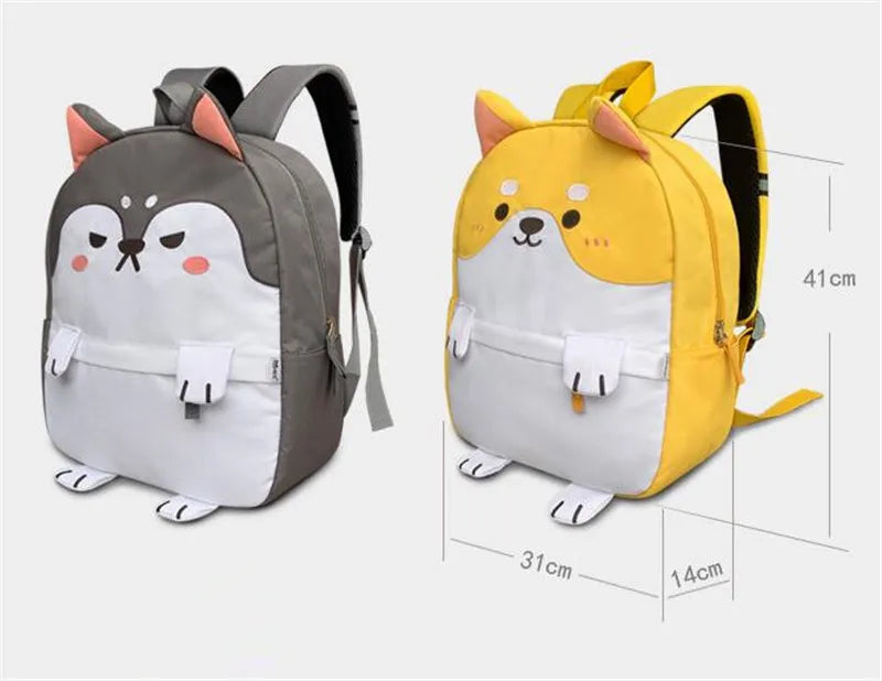 Mochilas de lona Shiba Inu