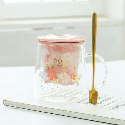 Sakura Tea Infuser Cup