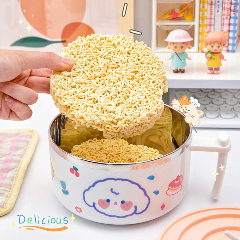 Ramen Bowl With Lid