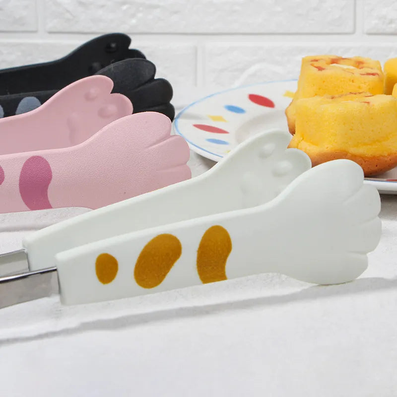 Pinces de cuisine en forme de patte de chat