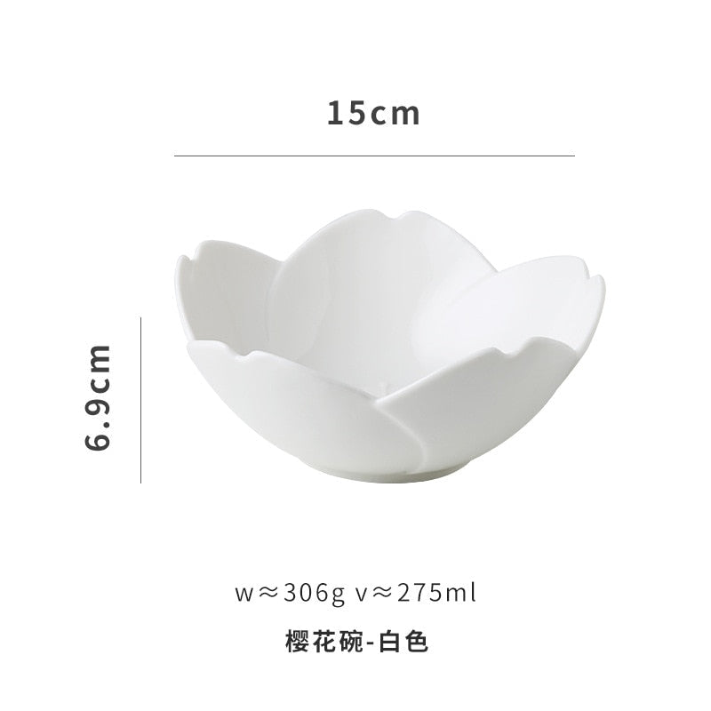 Platos de flor de cerezo