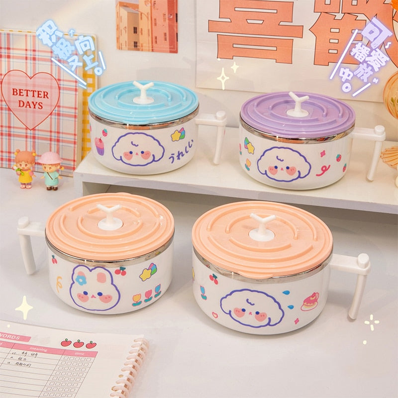 Ramen Bowl With Lid