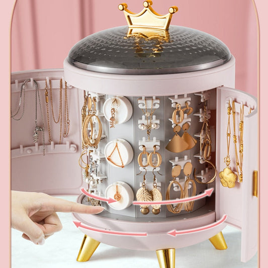 Organizador de joyas giratorio Crown